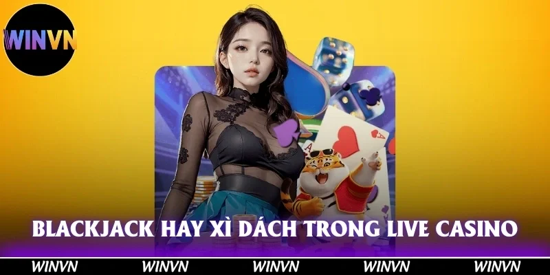 Live Casino Winvn: Đỉnh Cao Giải Trí, Tiền Về Đầy Túi! 12 Blackjack hay Xì Dách trong Live Casino